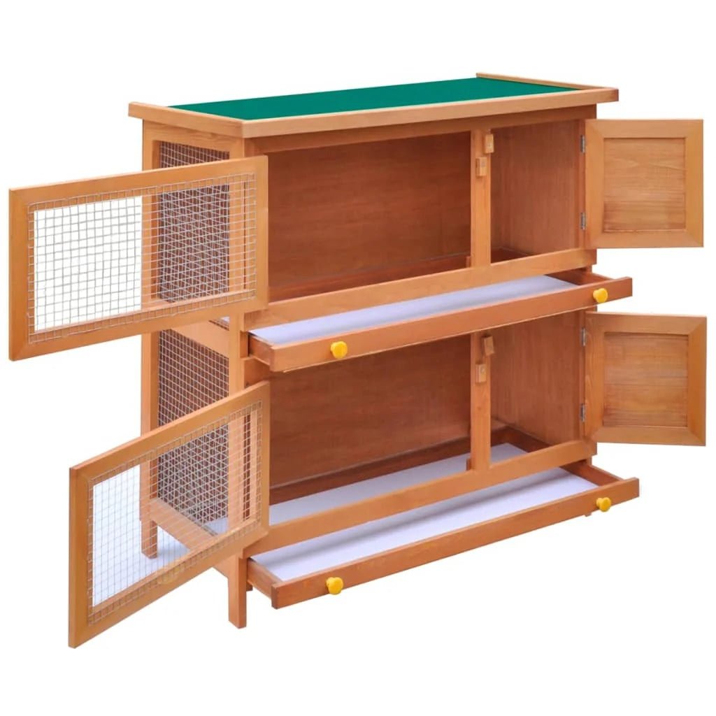 Clapier double - La cage à Lapin