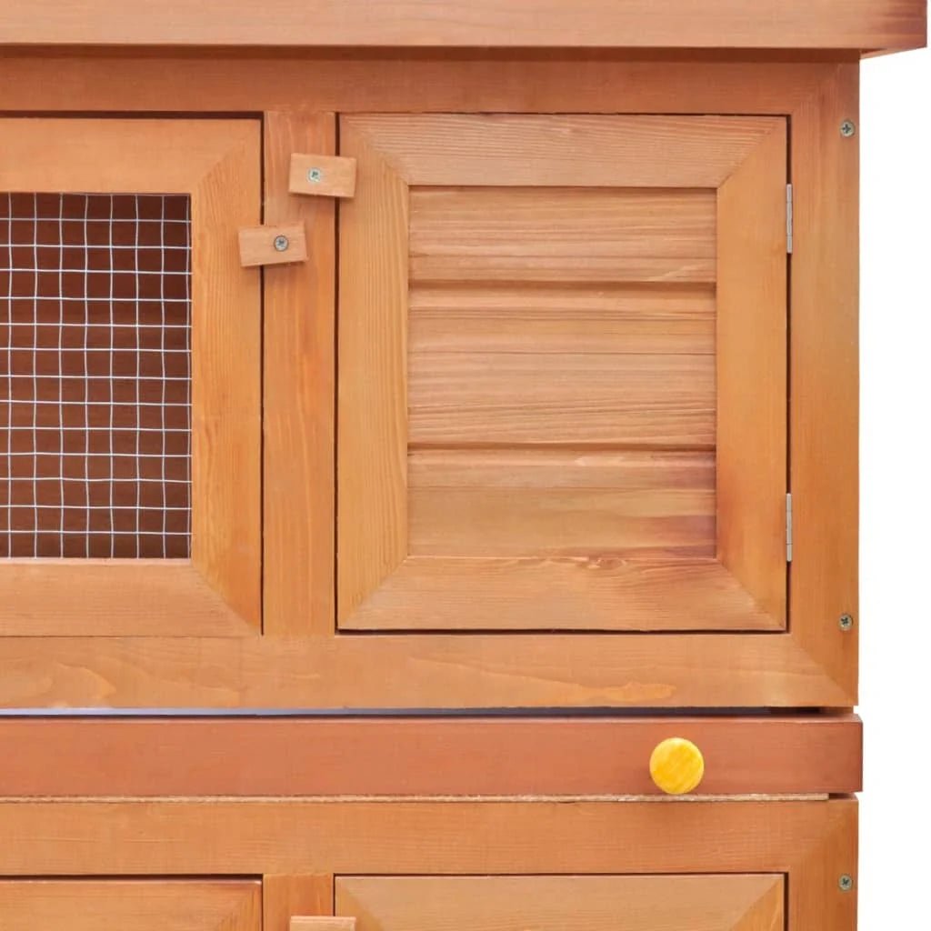 Clapier double - La cage à Lapin