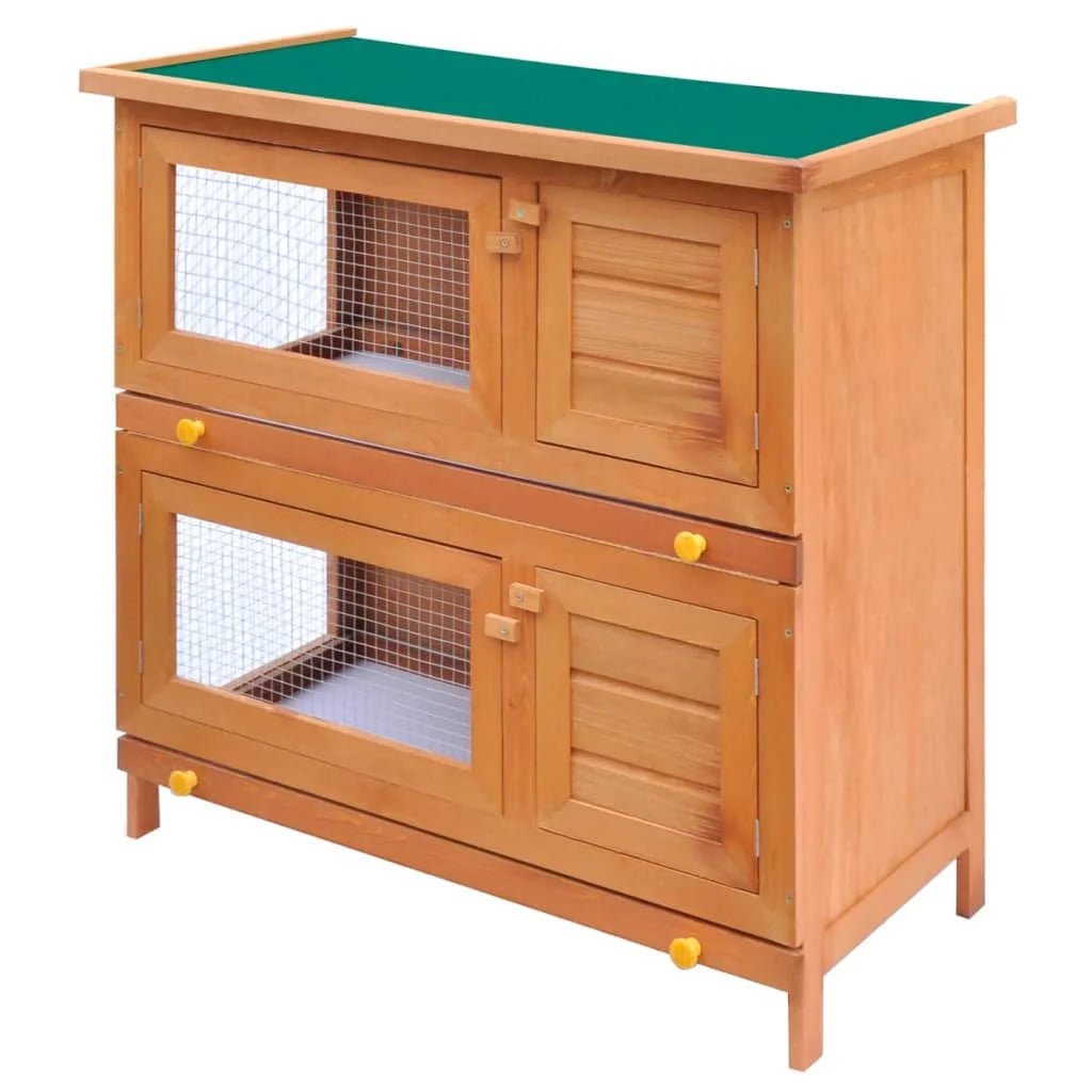 Clapier double - La cage à Lapin