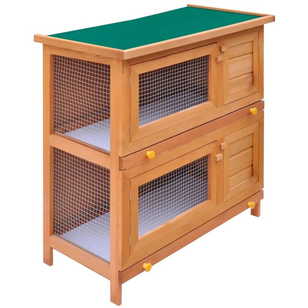 Clapier double - La cage à Lapin
