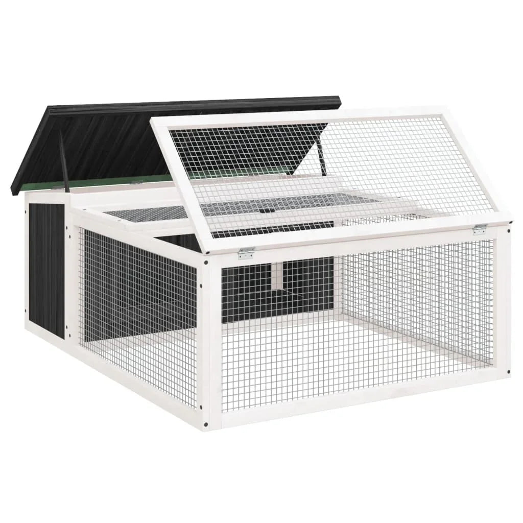 Cage à lapin d'intérieur en bois - La cage à Lapin