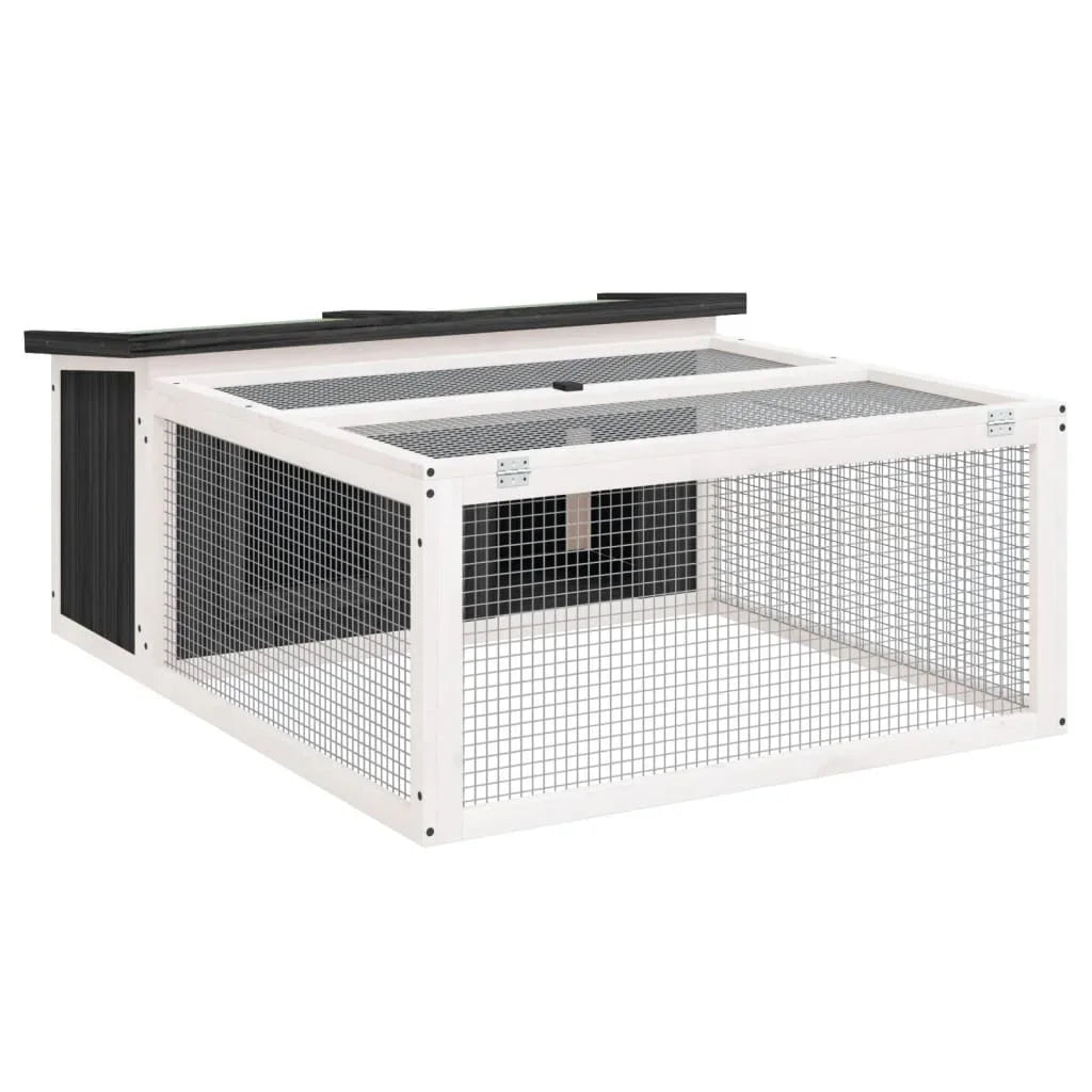 Cage à lapin d'intérieur en bois - La cage à Lapin