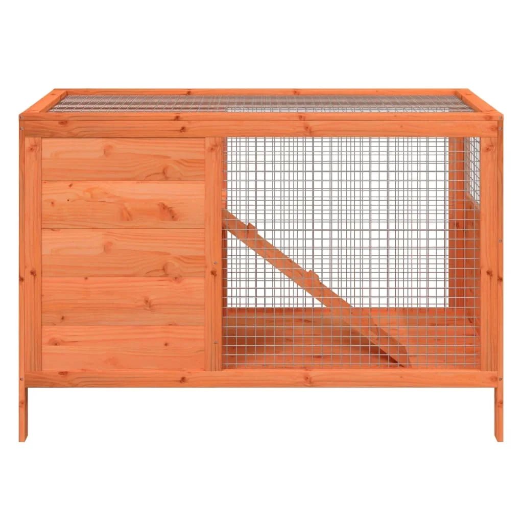 Cage à lapin d'intérieur en bois massif - La cage à Lapin