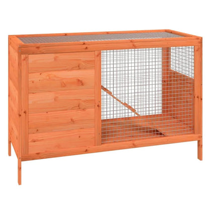 Cage à lapin d'intérieur en bois massif - La cage à Lapin