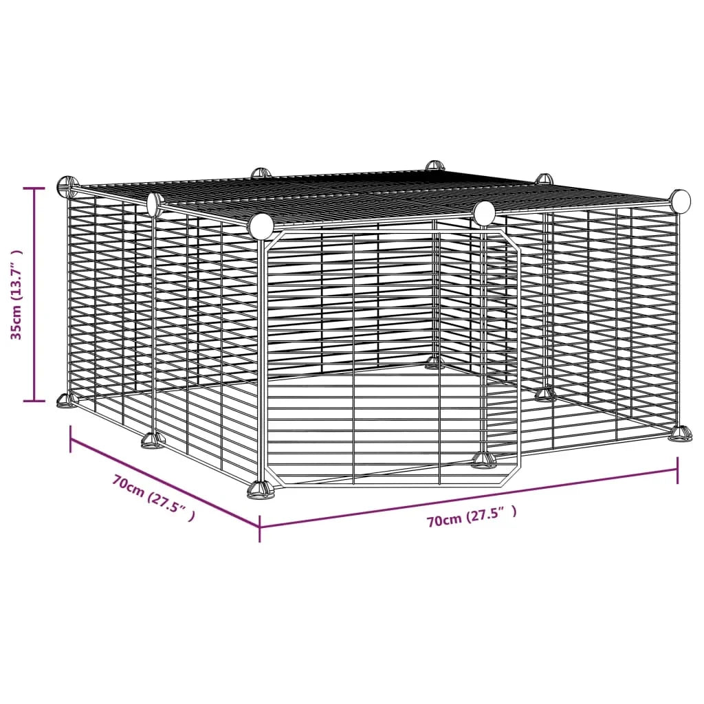 Cage à lapin d'intérieur en enclos - La cage à Lapin