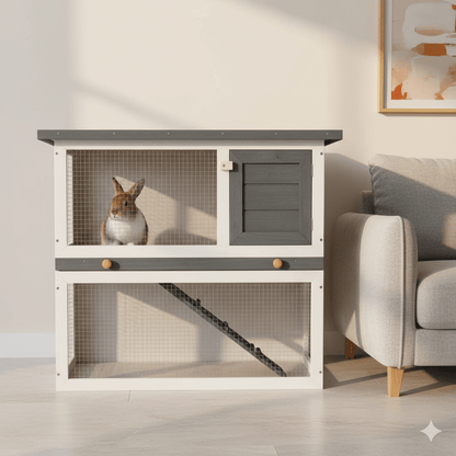 Cage à lapin nain d'intérieur Cosy - La cage à Lapin