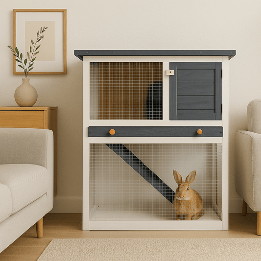 Cage à lapin nain d'intérieur Cosy - La cage à Lapin