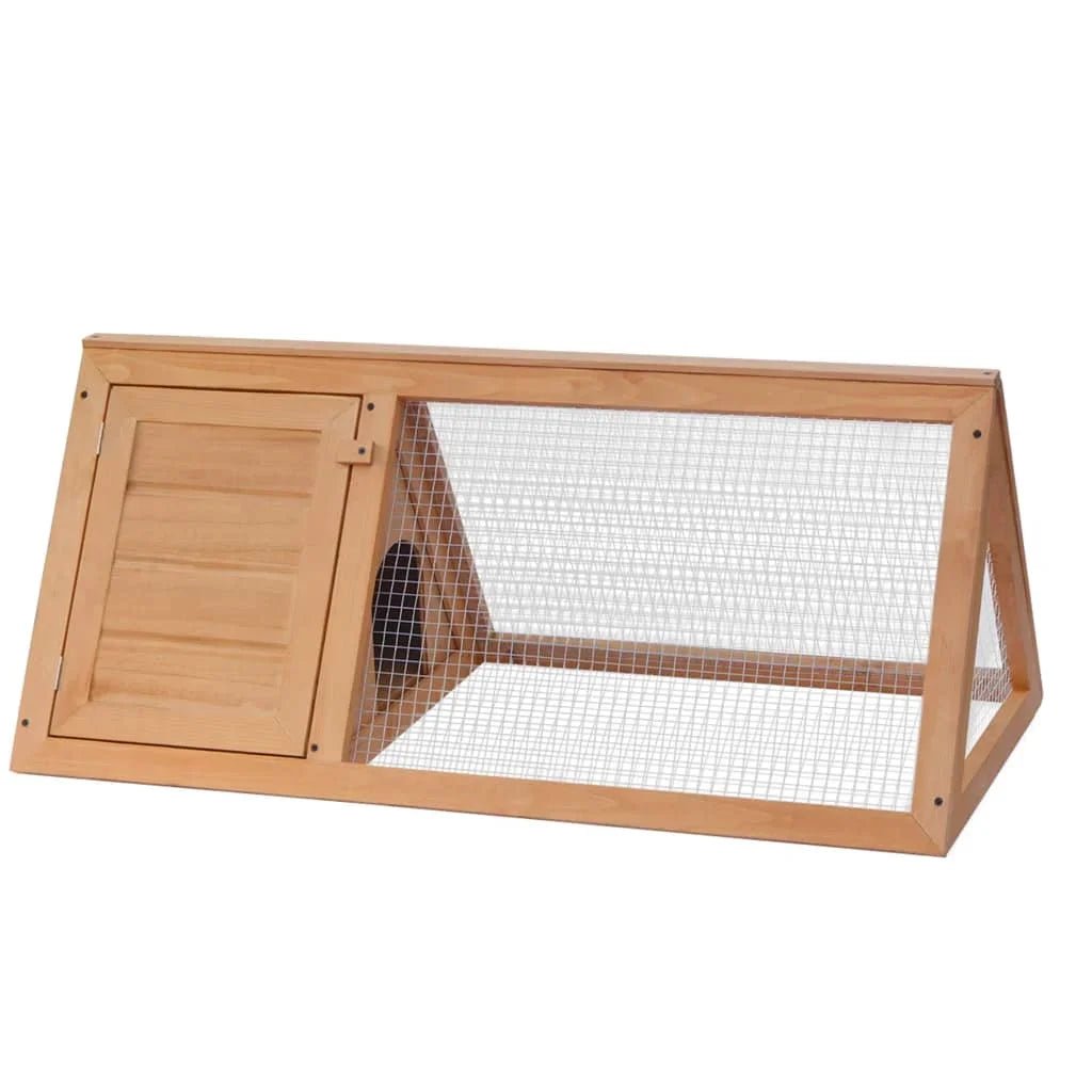 Cage à lapin nain d'intérieur en bois massif - La cage à Lapin