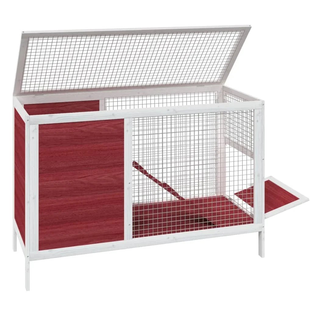 Cage à lapin nain en bois - La cage à Lapin
