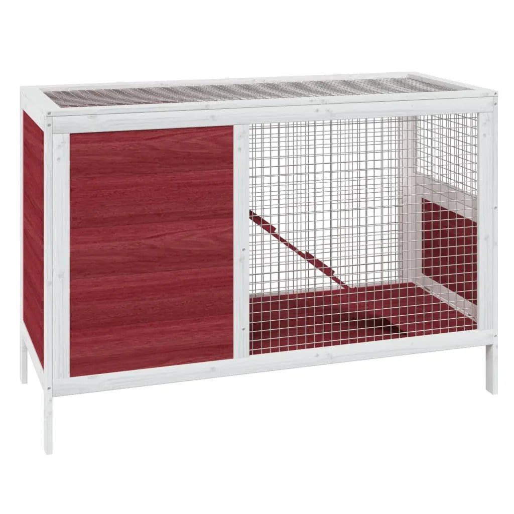 Cage à lapin nain en bois - La cage à Lapin