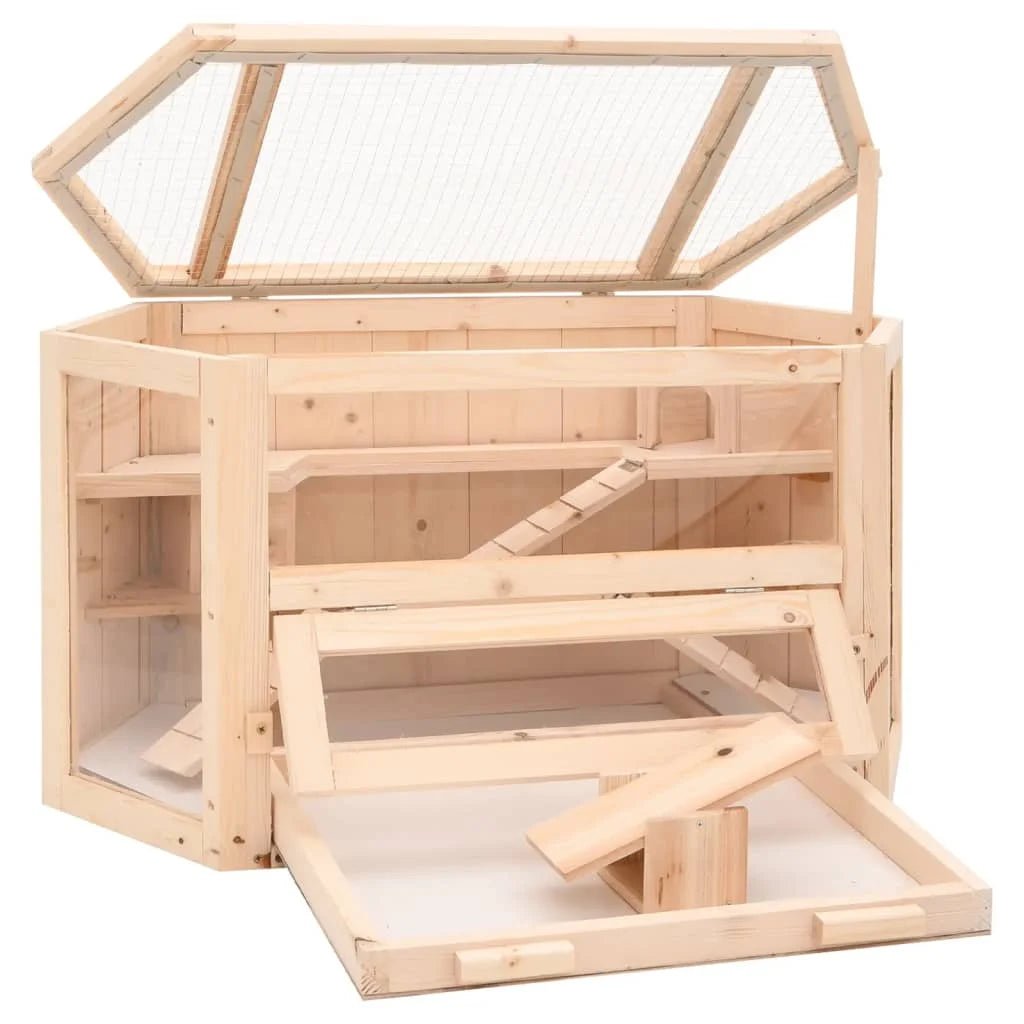 Cage à lapin nain en grillage - La cage à Lapin