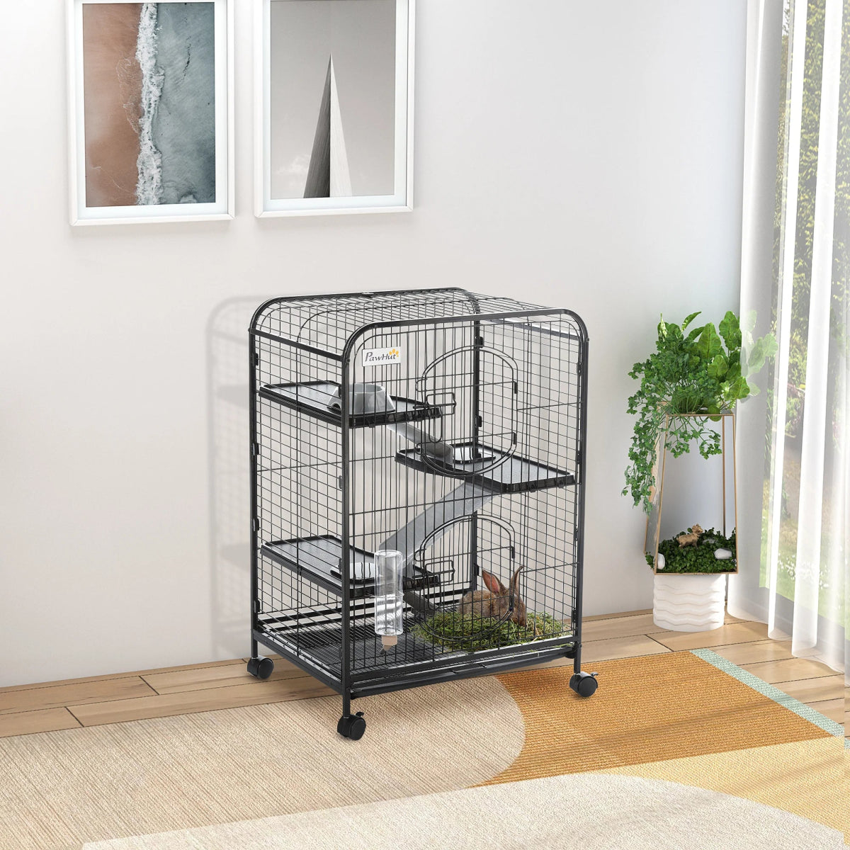 Cage à lapin XXL d'intérieur - La cage à Lapin