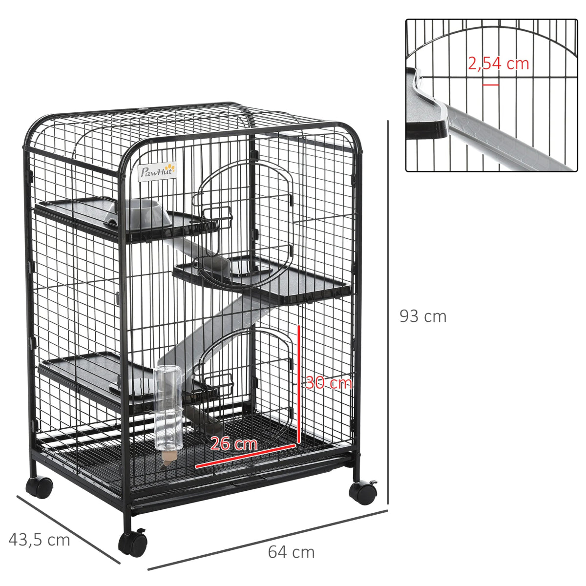Cage à lapin XXL d'intérieur - La cage à Lapin