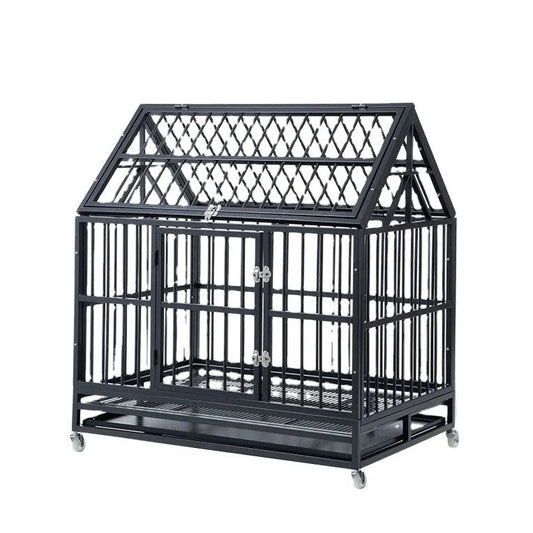 Cage extérieure avec roues - La cage à Lapin