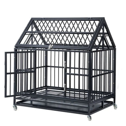 Cage extérieure avec roues - La cage à Lapin