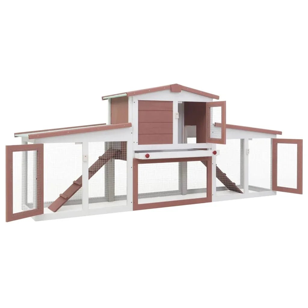 Cage Lapin XXL en Bois Massif - La cage à Lapin