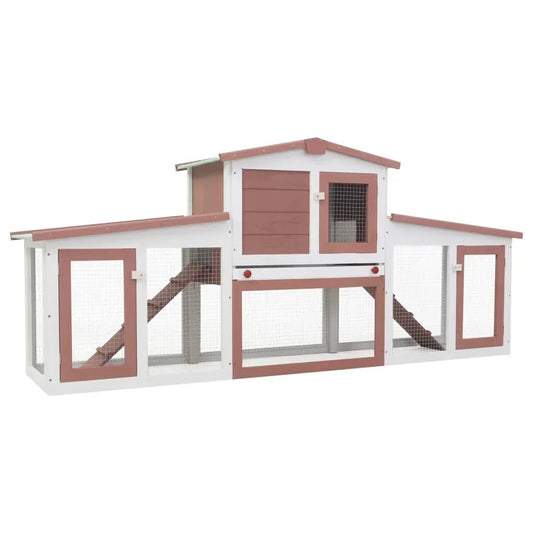 Cage Lapin XXL en Bois Massif - La cage à Lapin