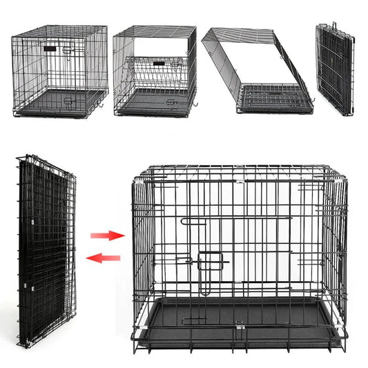 Cage pliable en métal - La cage à Lapin