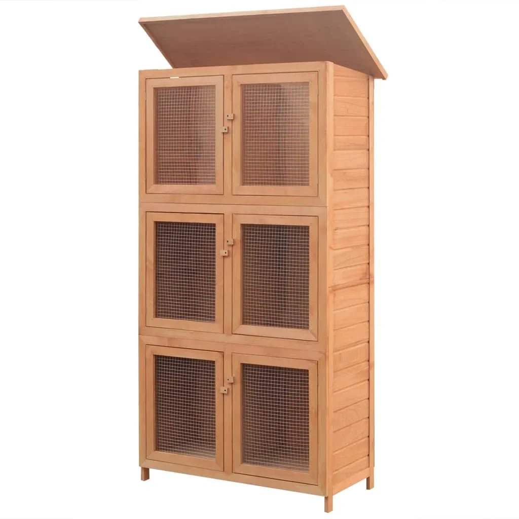 Clapier d’élevage vertical - La cage à Lapin