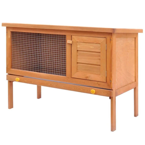 Clapier en bois pour Lapin - La cage à Lapin