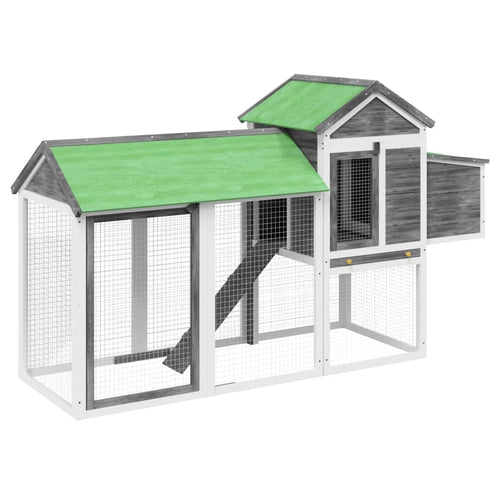 Clapier lapin extérieur - maison double - La cage à Lapin