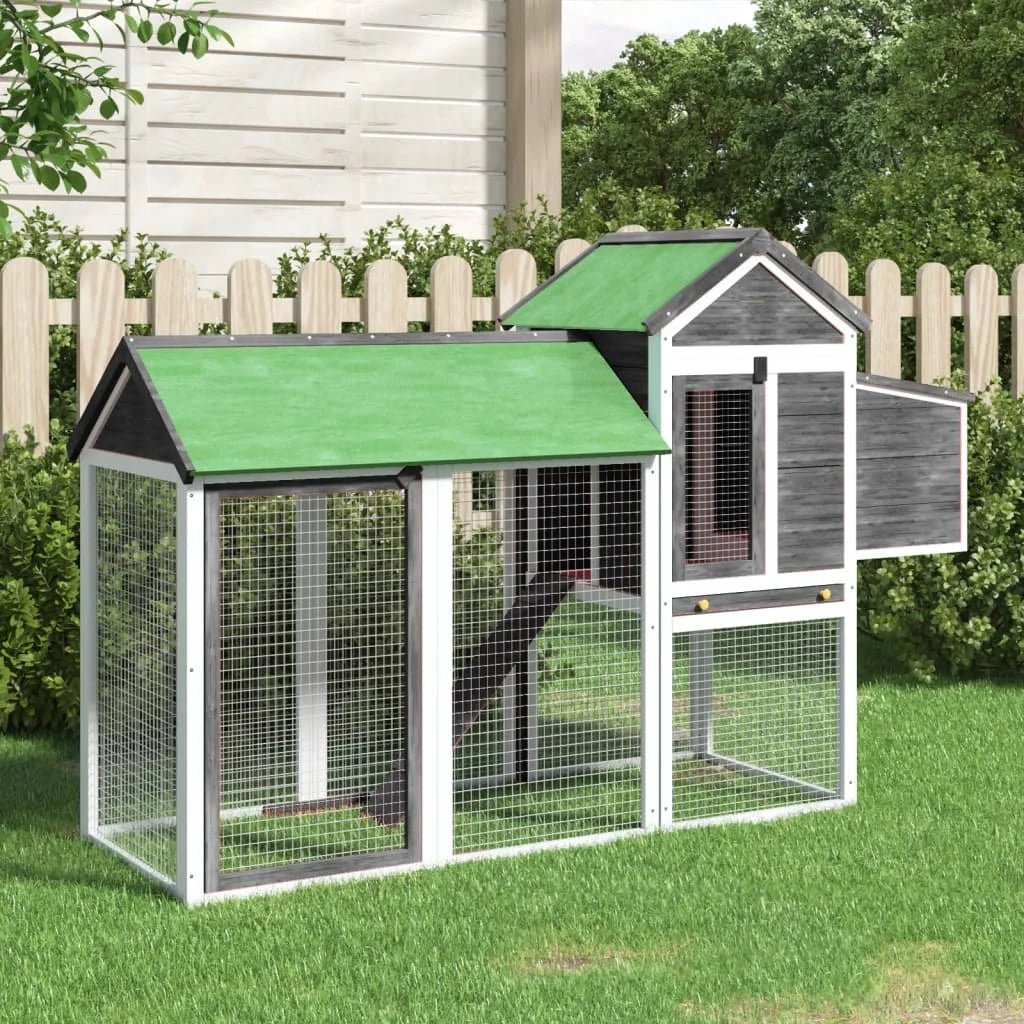 Clapier lapin extérieur - maison double - La cage à Lapin