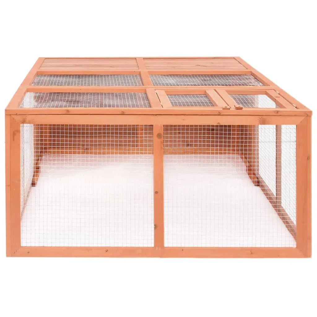 Clapier XXL en bois - La cage à Lapin