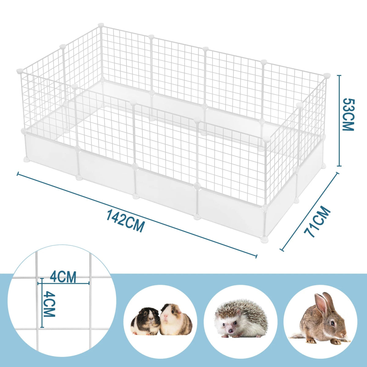 Enclos 12 panneaux - La cage à Lapin