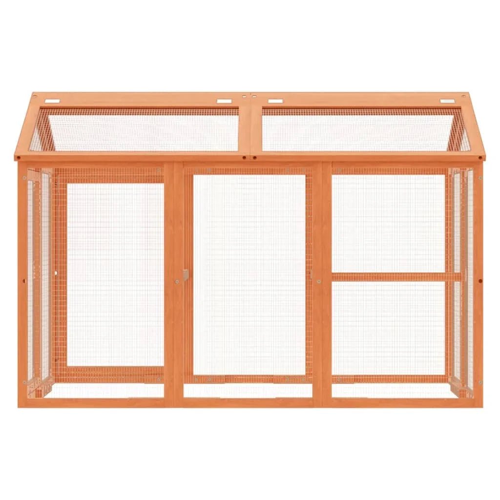 Enclos d’élevage professionnel en bois - La cage à Lapin