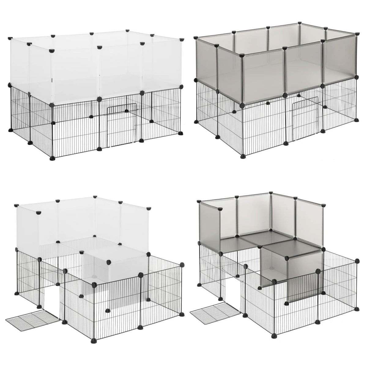 Enclos modulable en plastique - La cage à Lapin