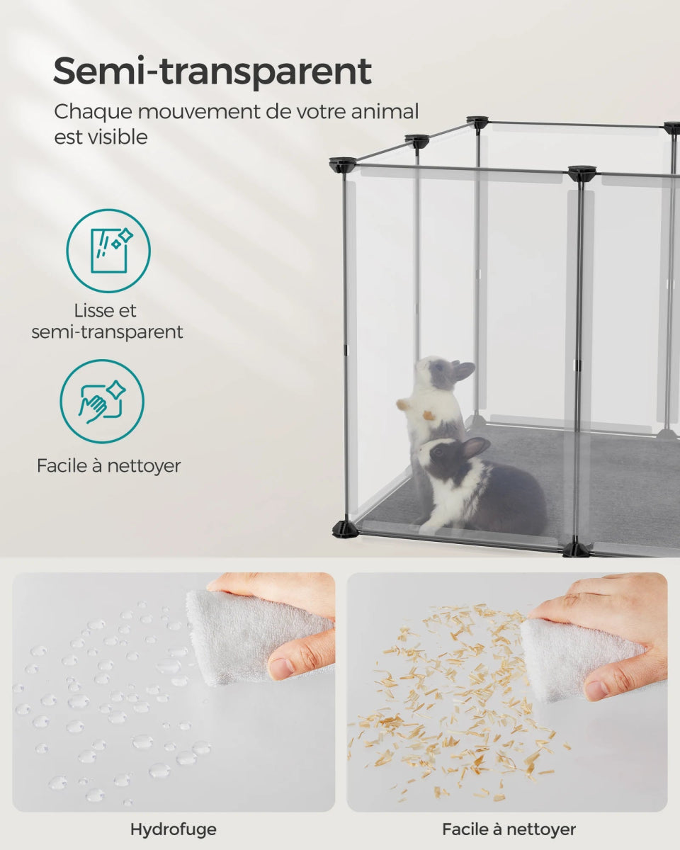Enclos modulable pas cher - La cage à Lapin