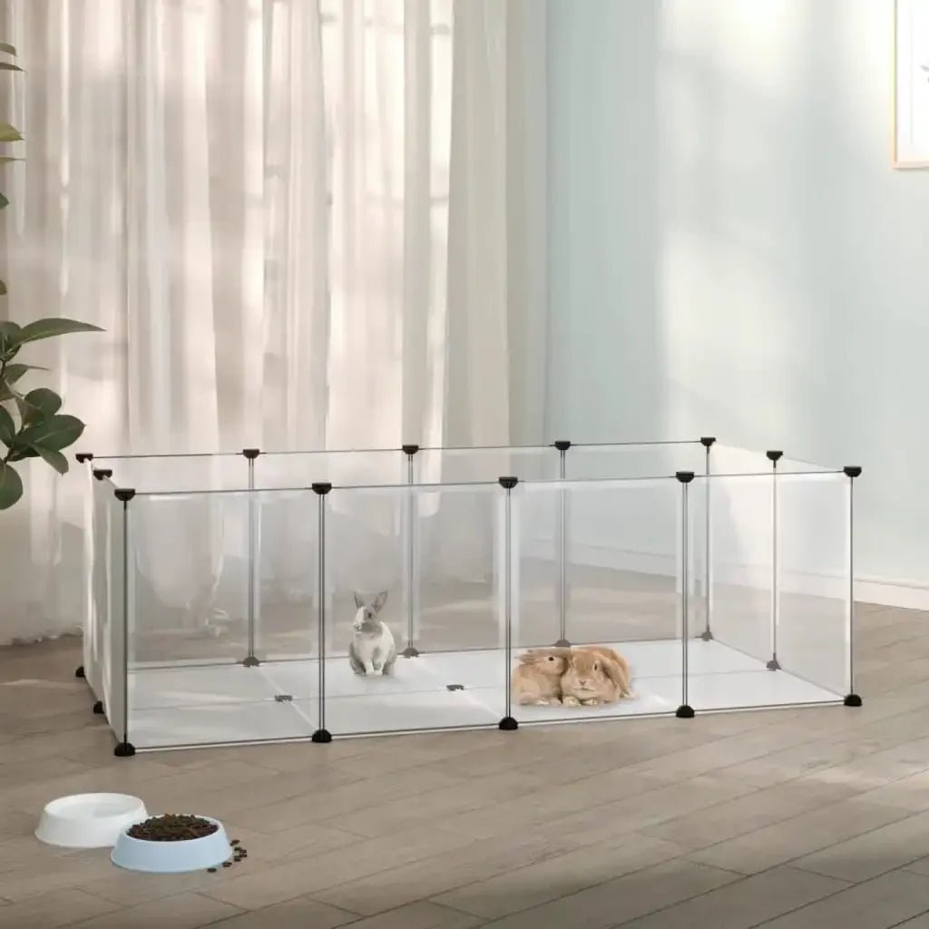 Enclos plexiglas modulable - La cage à Lapin