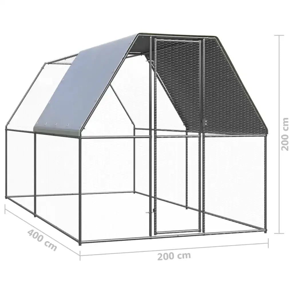 Grand enclos extérieur - La cage à Lapin