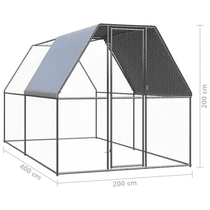 Grand enclos extérieur - La cage à Lapin