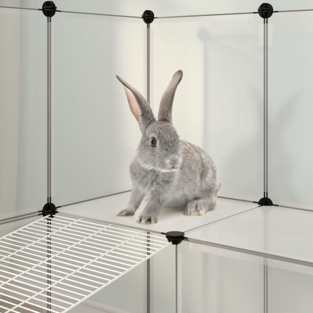 Grand enclos transparent et modulable - La cage à Lapin