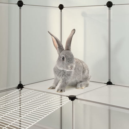Grand enclos transparent et modulable - La cage à Lapin