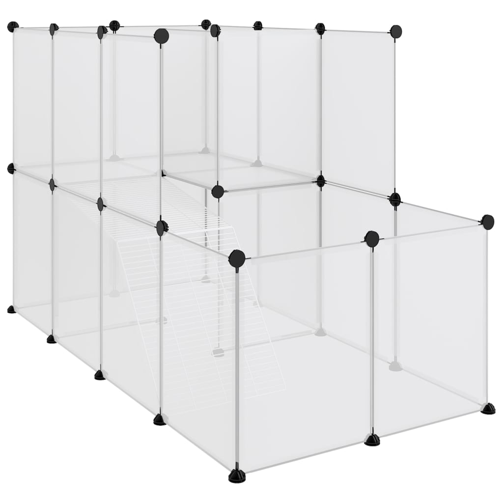 Grand enclos transparent et modulable - La cage à Lapin