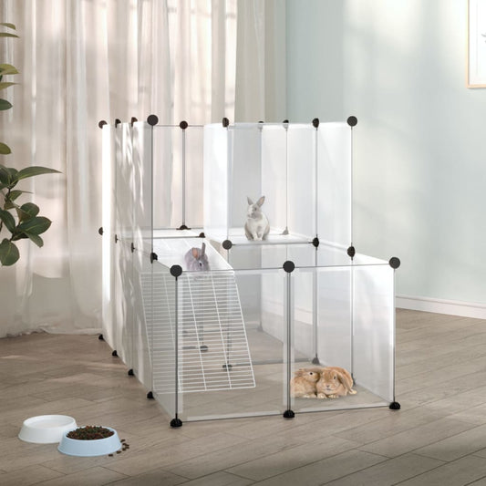Grand enclos transparent et modulable - La cage à Lapin