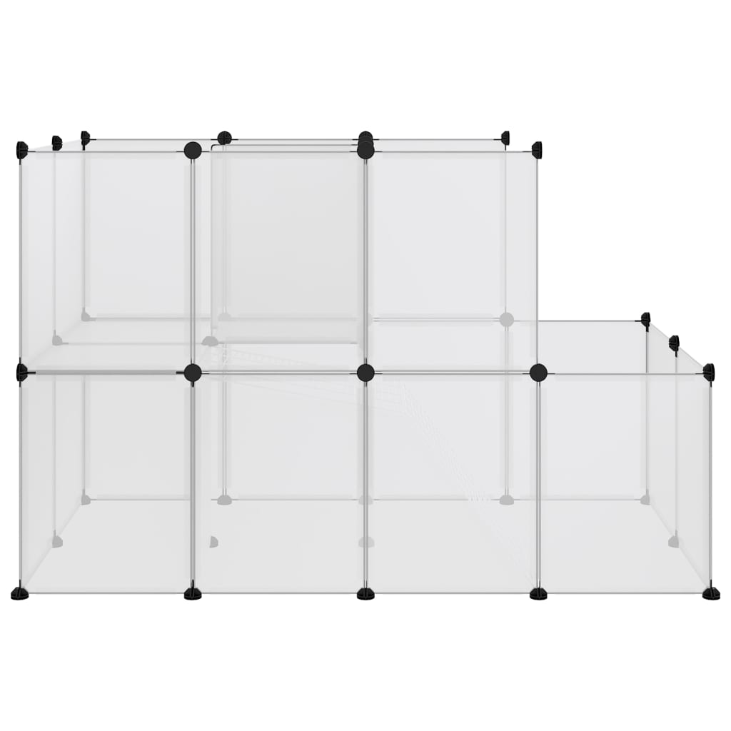 Grand enclos transparent et modulable - La cage à Lapin