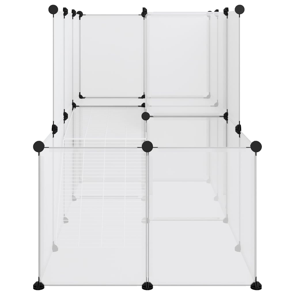 Grand enclos transparent et modulable - La cage à Lapin