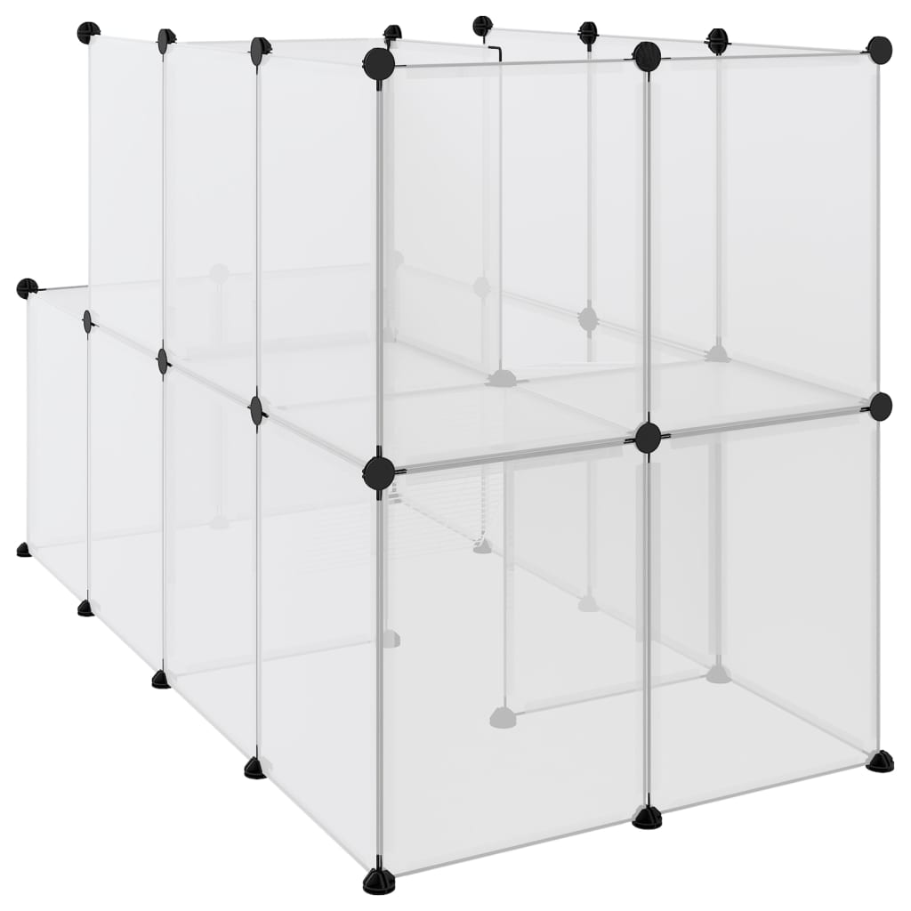 Grand enclos transparent et modulable - La cage à Lapin