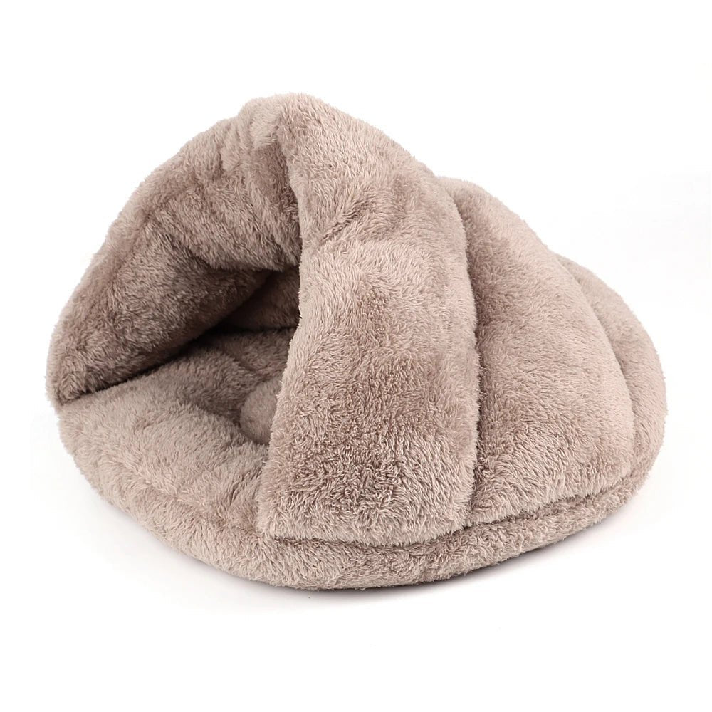 Lit chaud en peluche - La cage à Lapin