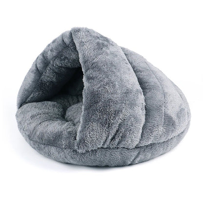 Lit chaud en peluche - La cage à Lapin