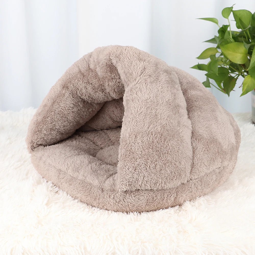 Lit chaud en peluche - La cage à Lapin