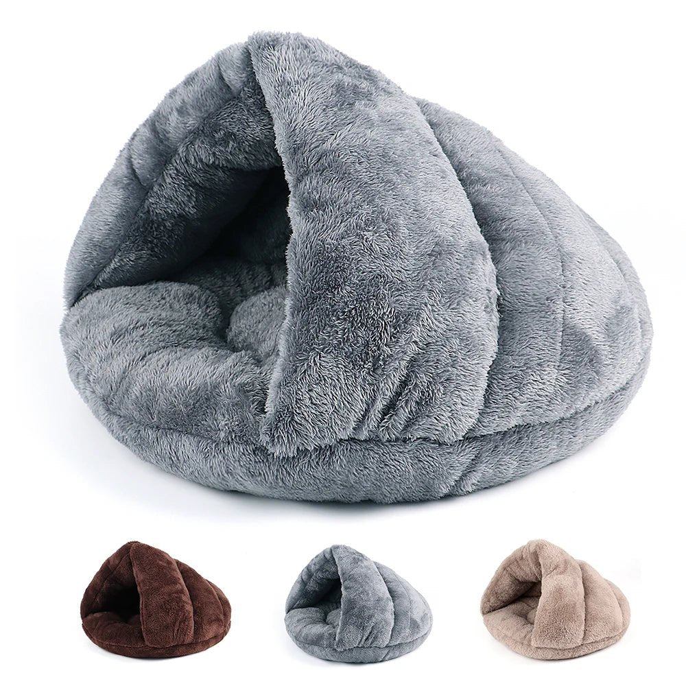 Lit chaud en peluche - La cage à Lapin