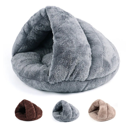 Lit chaud en peluche - La cage à Lapin
