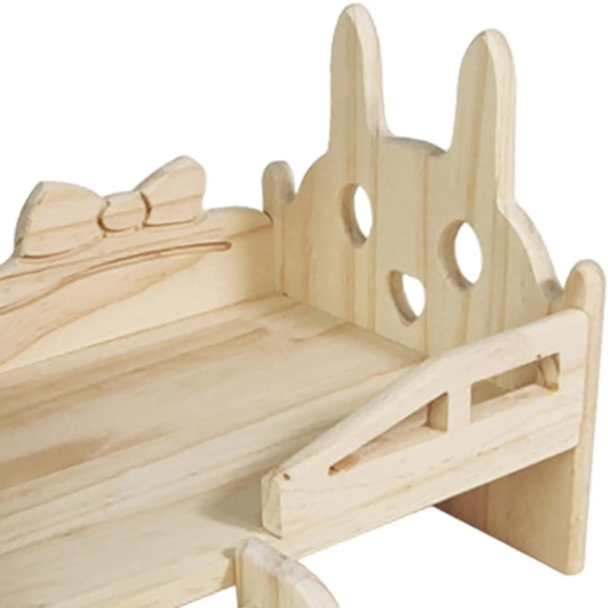 Lit en bois pour lapin - La cage à Lapin