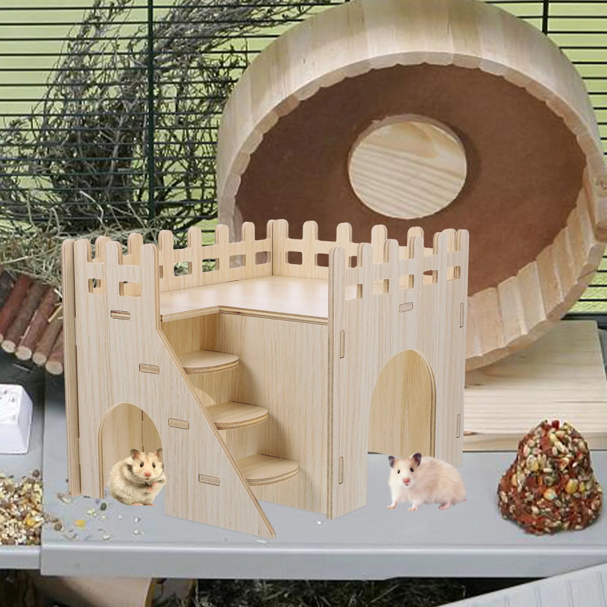 Maison avec terrasse - La cage à Lapin