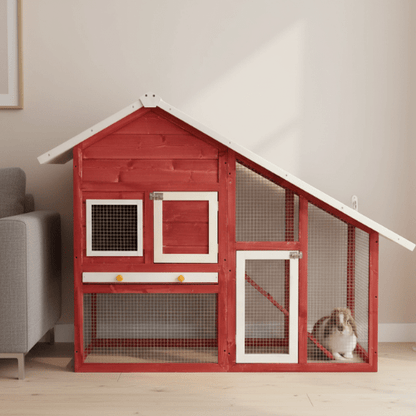 Maison en bois - La cage à Lapin