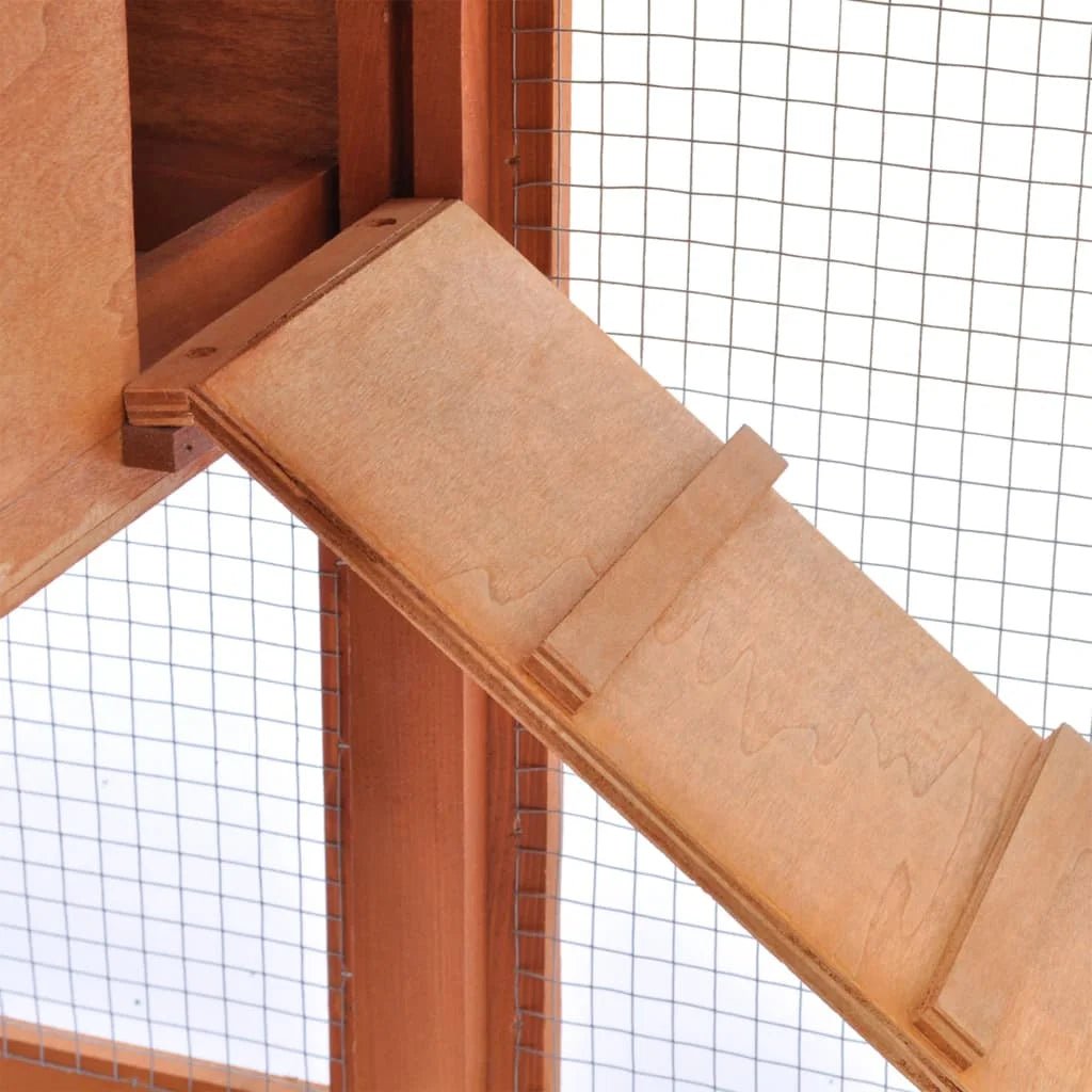 Maison en bois à niveaux - La cage à Lapin